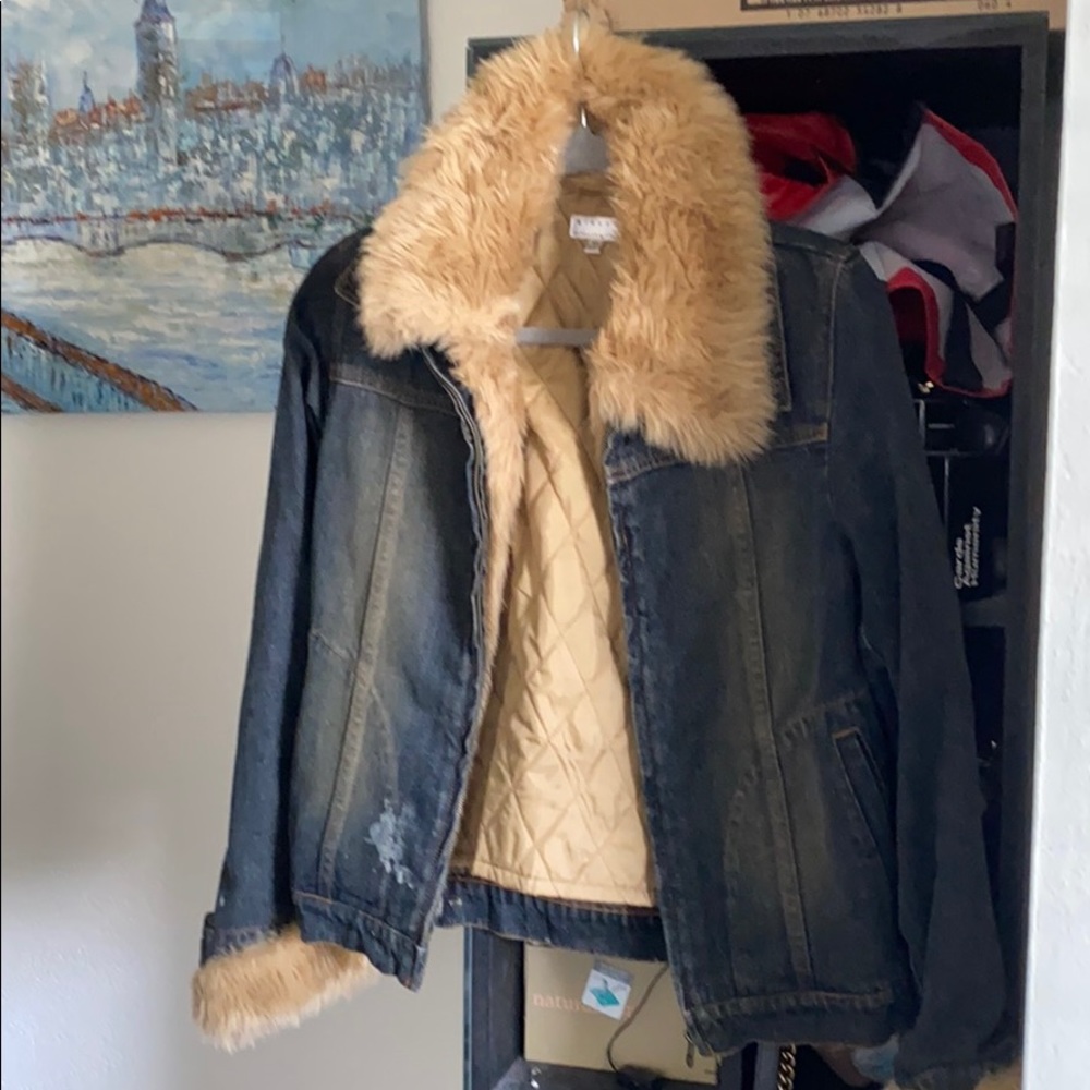 Indigo jean jacket